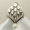 指和（銀、パール） RING,silver and pearl 4-46の写真