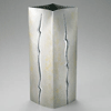 銀花器「慄」　Vase,